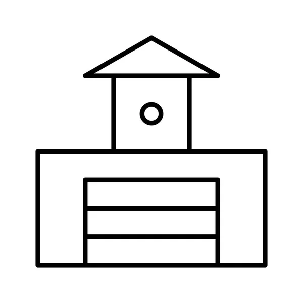 Ikona Požáru Vektorová Ilustrace — Stockový vektor