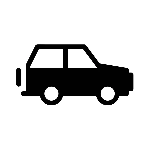 Van Vrachtwagen Icoon Vector — Stockvector