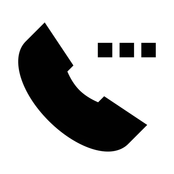 Иконка Телефона Векторная Иллюстрация — стоковый вектор