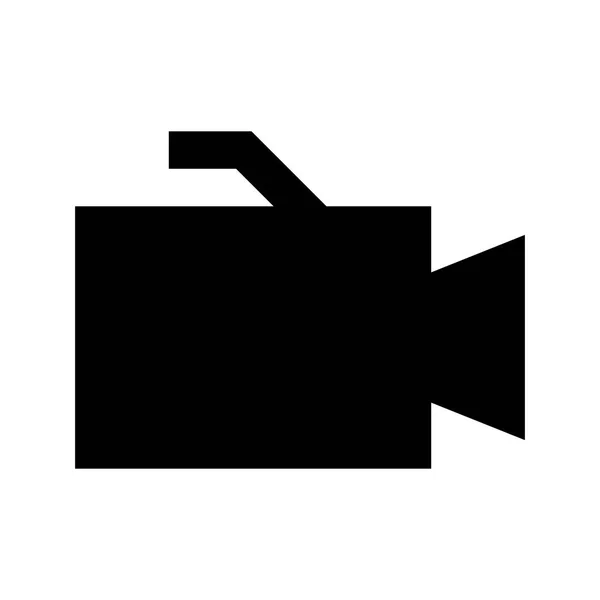 Εικονίδιο Βιντεοκάμερας Διάνυσμα — Διανυσματικό Αρχείο