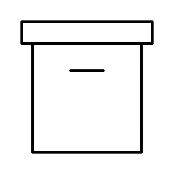 Archiv Symbol Vektorillustration — Stockvektor