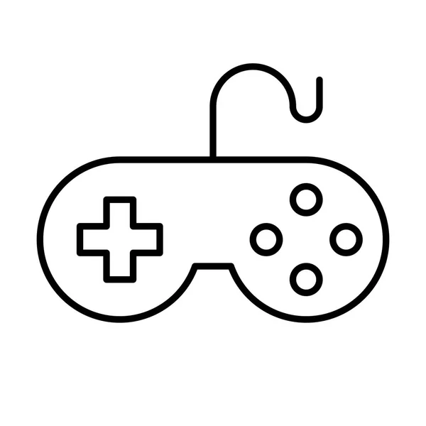 Gamepad Icon Vector Illustration — Stock Vector