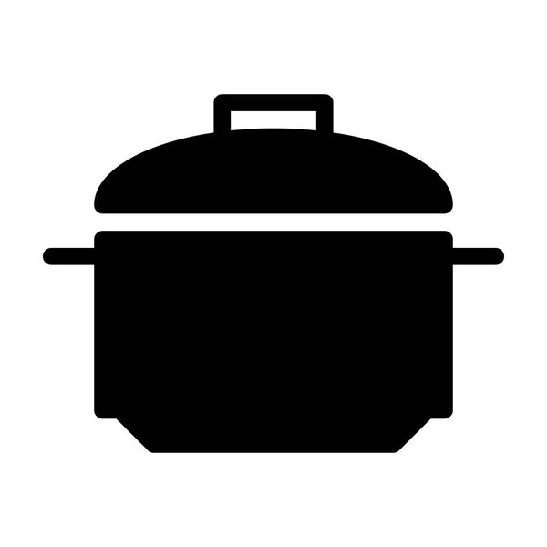 pot icon, vector illustration   