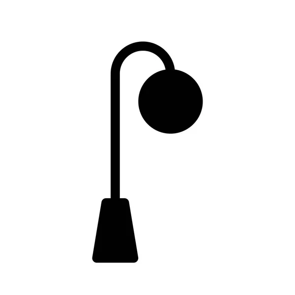Street Lamp Icon Vector Illustration — Stock Vector