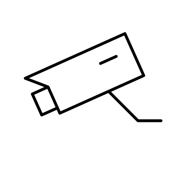 Überwachungskamera Symbol Vektor Illustration — Stockvektor