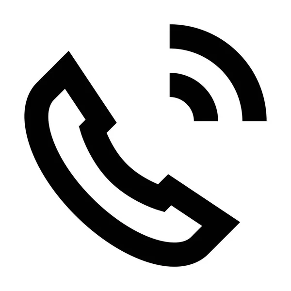 Telefon Symbol Vektor Illustration — Stockvektor