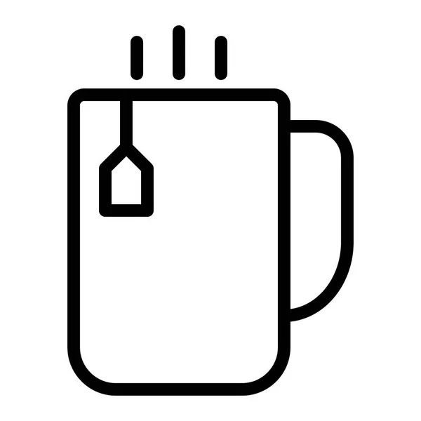 Taza Icono Bebida Caliente Ilustración Vectores — Vector de stock