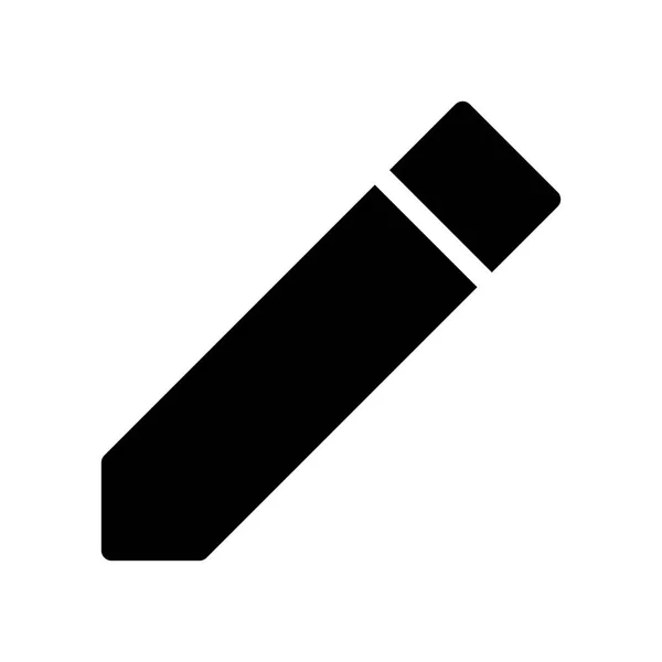 Bleistift Symbol Vektorillustration — Stockvektor