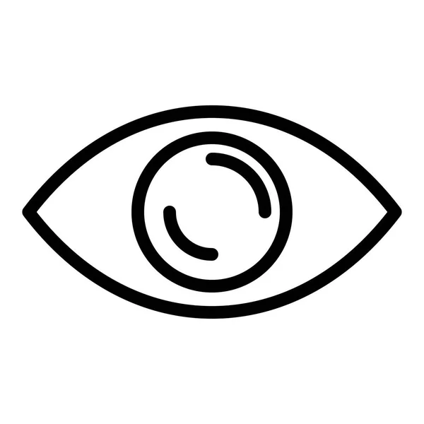 Icono Del Ojo Humano Vector — Vector de stock