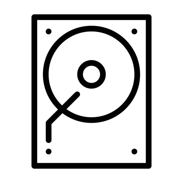 Disk Simgesi Vektör Çizimi — Stok Vektör