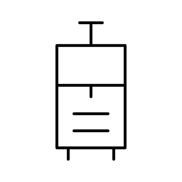 Ícone Carrinho Ilustração Vetorial — Vetor de Stock