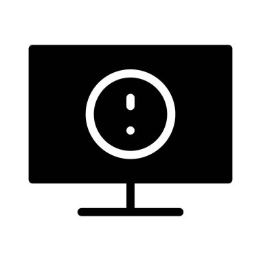 Beyaz arkaplan, vektör illüstrasyonunda simgeyi göster