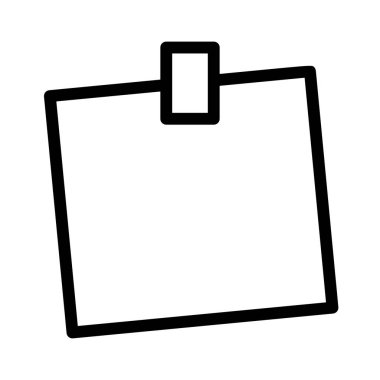 Notlar Eğitim simgesi, vektör illüstrasyonu