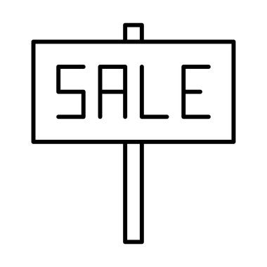  satış simgesi, vektör illüstrasyonu