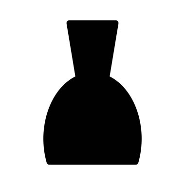 Dekanter simgesi, vektör illüstrasyonu