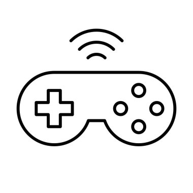 Oyun alanı simgesi, vektör illüstrasyonu