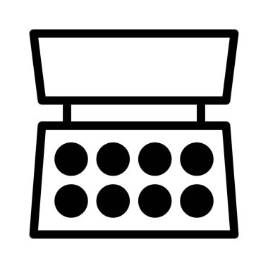 Sabit simge, vektör illüstrasyonu