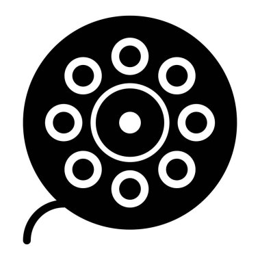 konum simgesi, vektör çizimi