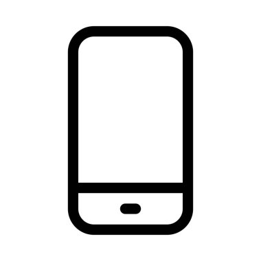 Smartphone Simgesi, vektör illüstrasyonu