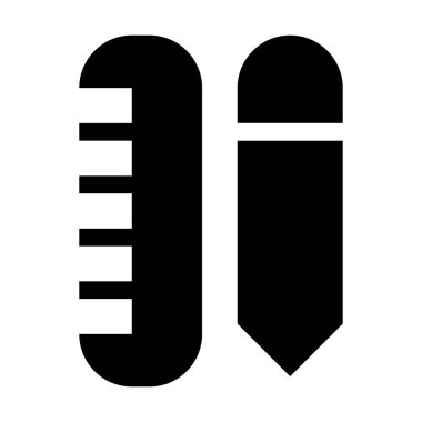 Düzenleme simgesi, vektör illüstrasyonunu çiz