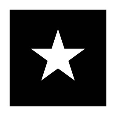 Yıldız simgesi, kalite derecesi, vektör illüstrasyonu