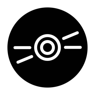 Disk simgesi, vektör çizimi