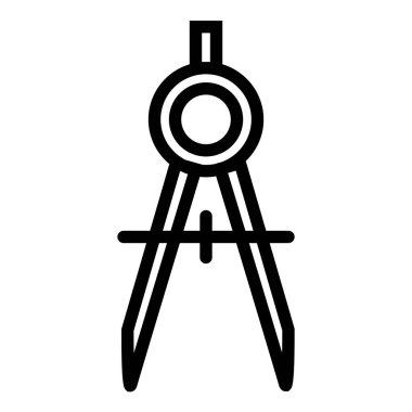 pusula simgesi, vektör illüstrasyonu