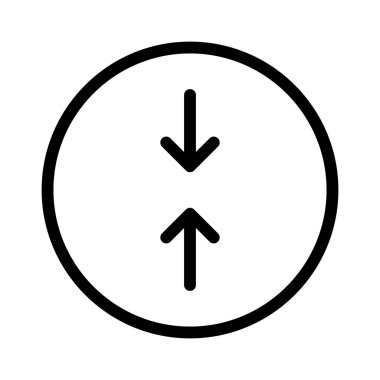 Sağ Küçük Ok Yön Taşı simgesi, vektör illüstrasyonu