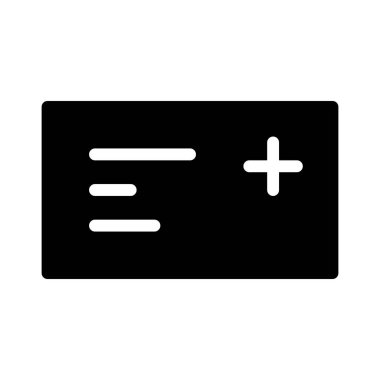 Kontrat Sigorta simgesi, vektör illüstrasyonu