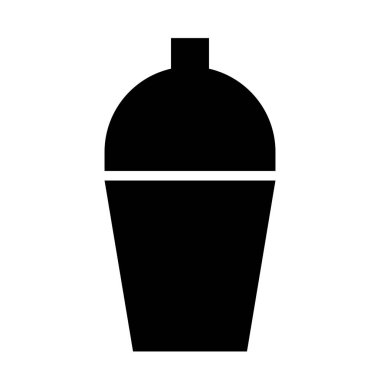 Shaker simgesi, vektör illüstrasyonu