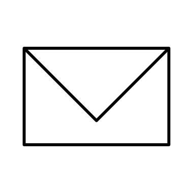 posta simgesi, vektör illüstrasyonu