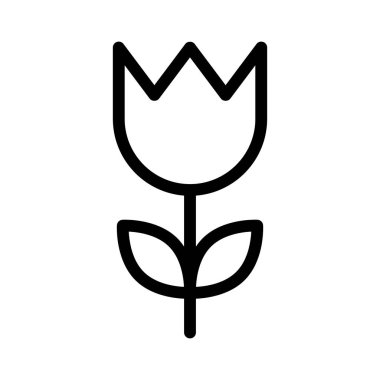 Bahçe simgesi, vektör çizimi