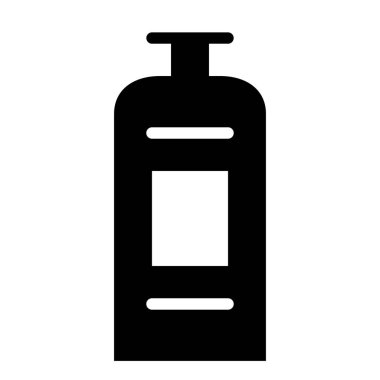 şişe simgesi, vektör illüstrasyonu