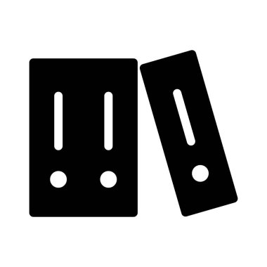 Beyaz arkaplanda dizin Finans simgesi, vektör illüstrasyonu