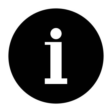 bilgi simgesi, vektör resimleme