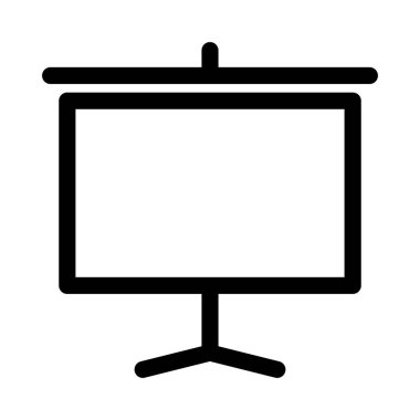 Tahta simgesi, vektör illüstrasyonu 