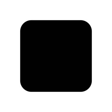 Ortam Denetimleri Beyaz arkaplan, vektör illüstrasyonunda simgeyi durdur