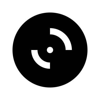 Disk simgesi, vektör çizimi