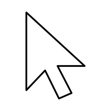 İmleç Bilgisayar Fare simgesi, vektör illüstrasyonu