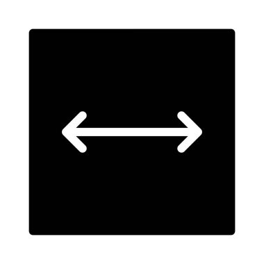 Kullanıcı Arayüzü, Genişlik işareti simgesi, vektör