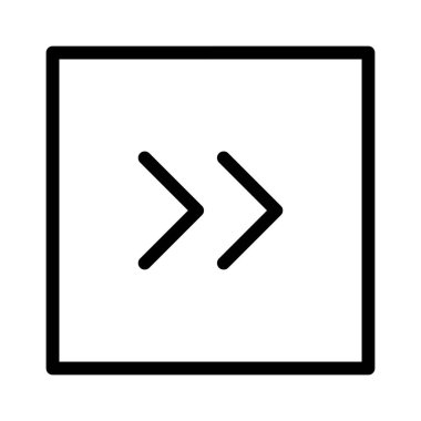 Sonraki Ok simgesi, vektör