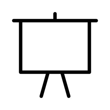 Ekran simgesi, vektör illüstrasyonu