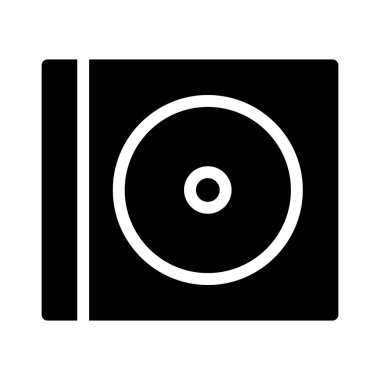 Disk simgesi, vektör çizimi