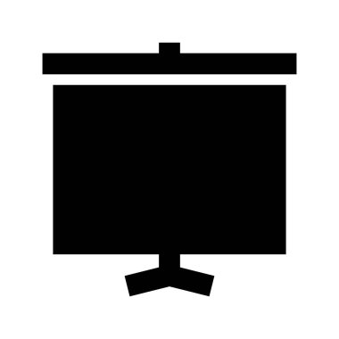 Tahta simgesi, vektör illüstrasyonu 