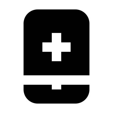 Smartphone Simgesi, vektör illüstrasyonu