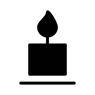 Mum simgesi, vektör illüstrasyonu