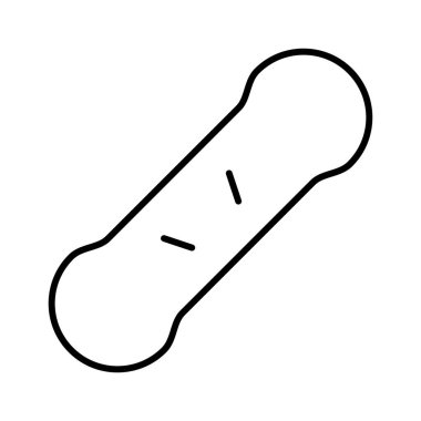 Snowboard simgesi, vektör illüstrasyonu