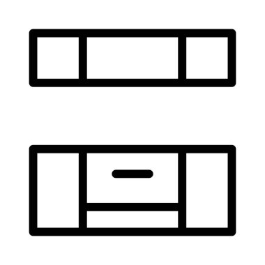 bina simgesi, vektör illüstrasyonu