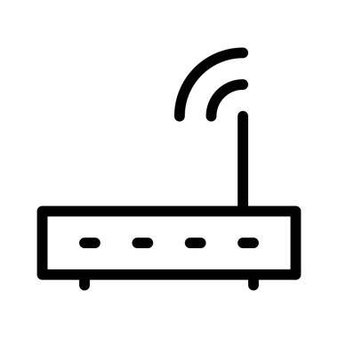 Beyaz arkaplanda yönlendirme simgesi, vektör illüstrasyonu