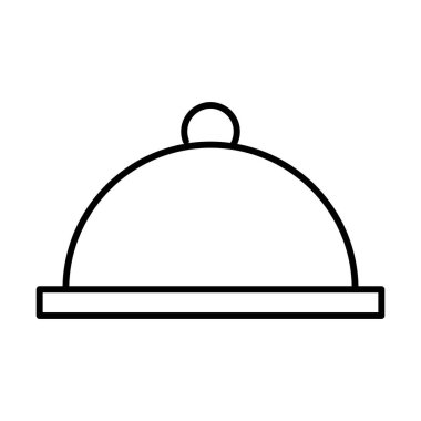 Gloche Mutfak simgesi, vektör illüstrasyonu